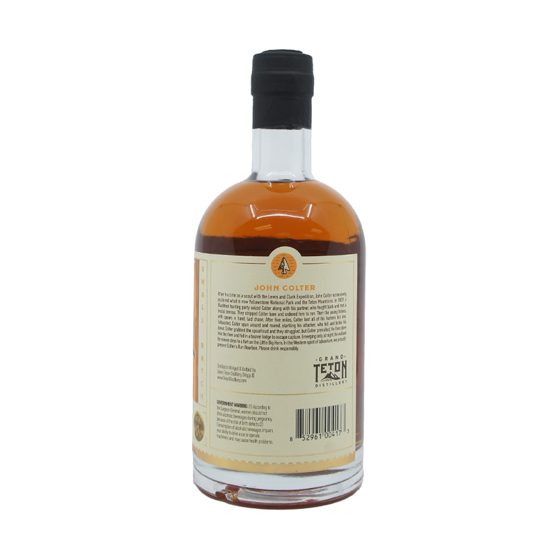 Grand Teton Colter's Run Small Batch Bourbon Whiskey (750mL)