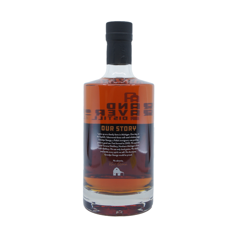 Grand Traverse Ole George Bottled In Bond Michigan Straight Rye Whiskey