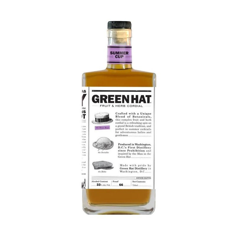 Green Hat Summer Cup Fruit & Herb Cordial