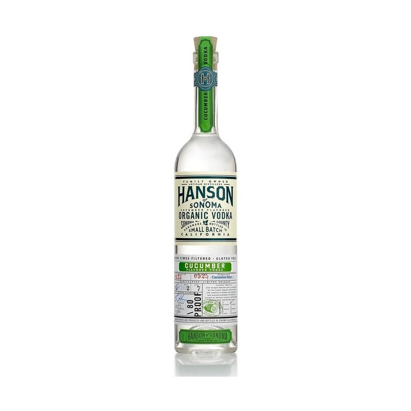 Hanson of Sonoma Organic Cucumber Flavored Vodka