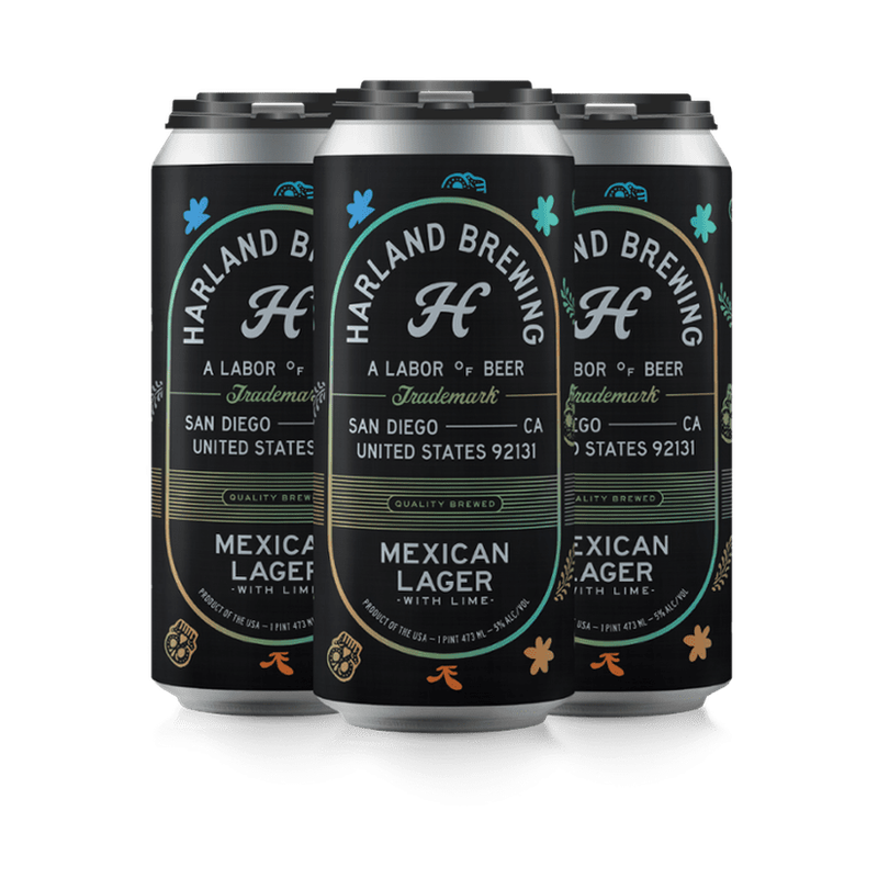 Harland Brewing Co. 'Mexican Lager With Lime' 4-Pack