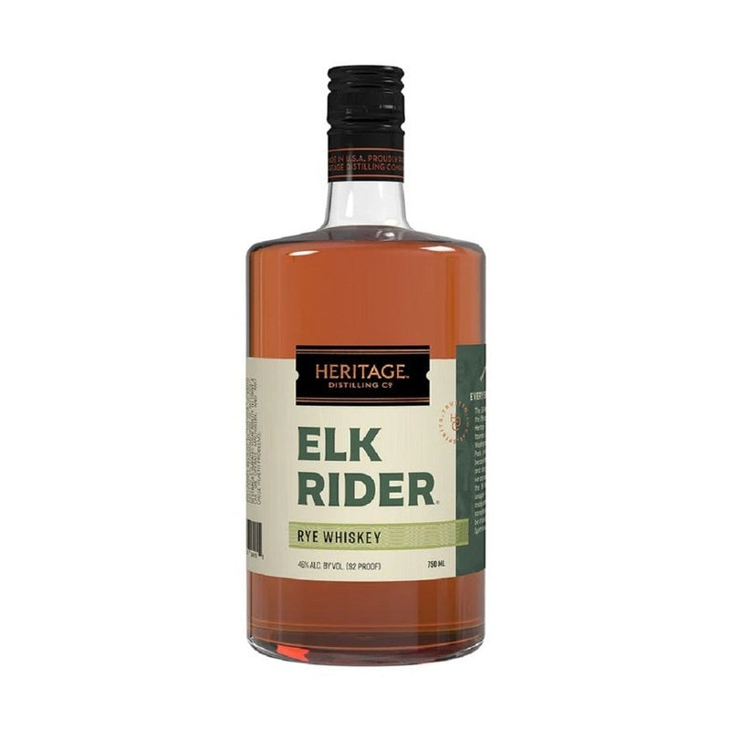 Heritage Distilling 'Elk Rider' Rye Whiskey