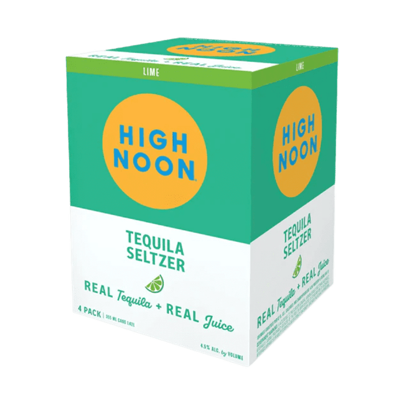 High Noon Tequila Lime Seltzer 4-pack Cans