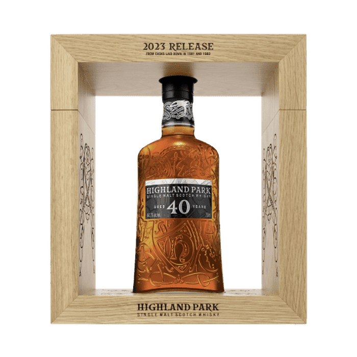Highland Park 40 Year Single Malt Scotch