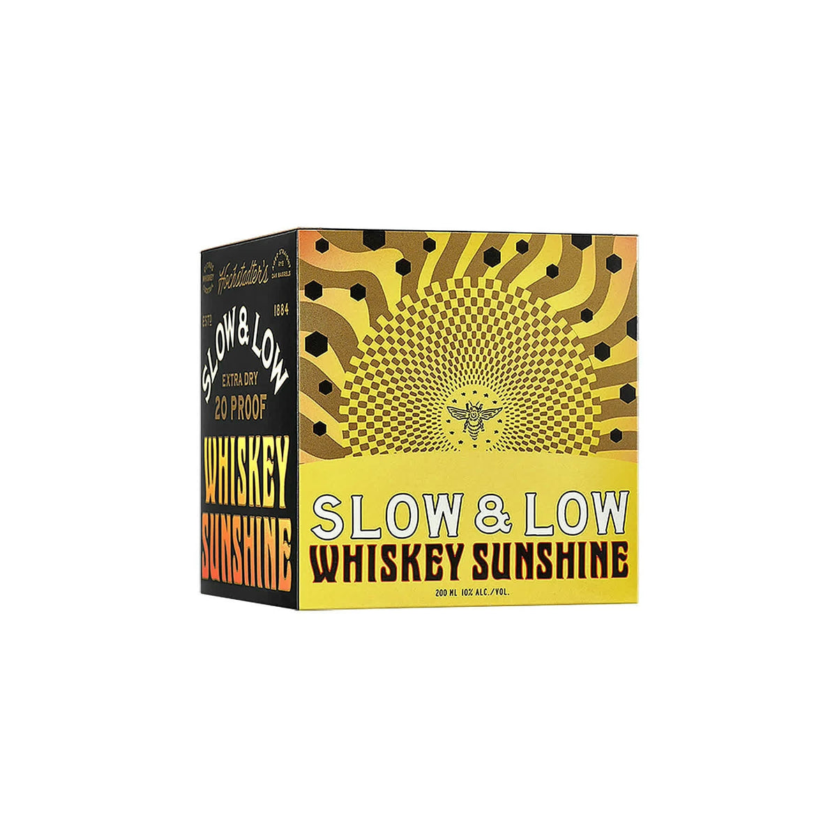 Hochstadter's Slow & Low Whiskey Sunshine 200ml 4-Pack