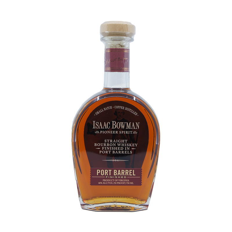 Isaac Bowman Port Barrel Finished Straight Bourbon Whiskey