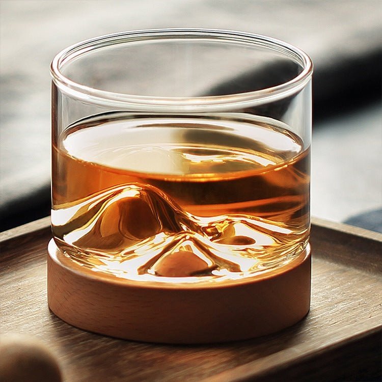 Japanese style Transparent Glass Spirits Cup