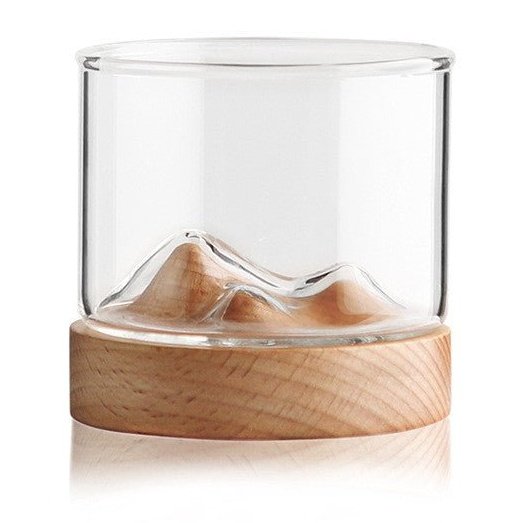 Japanese style Transparent Glass Spirits Cup