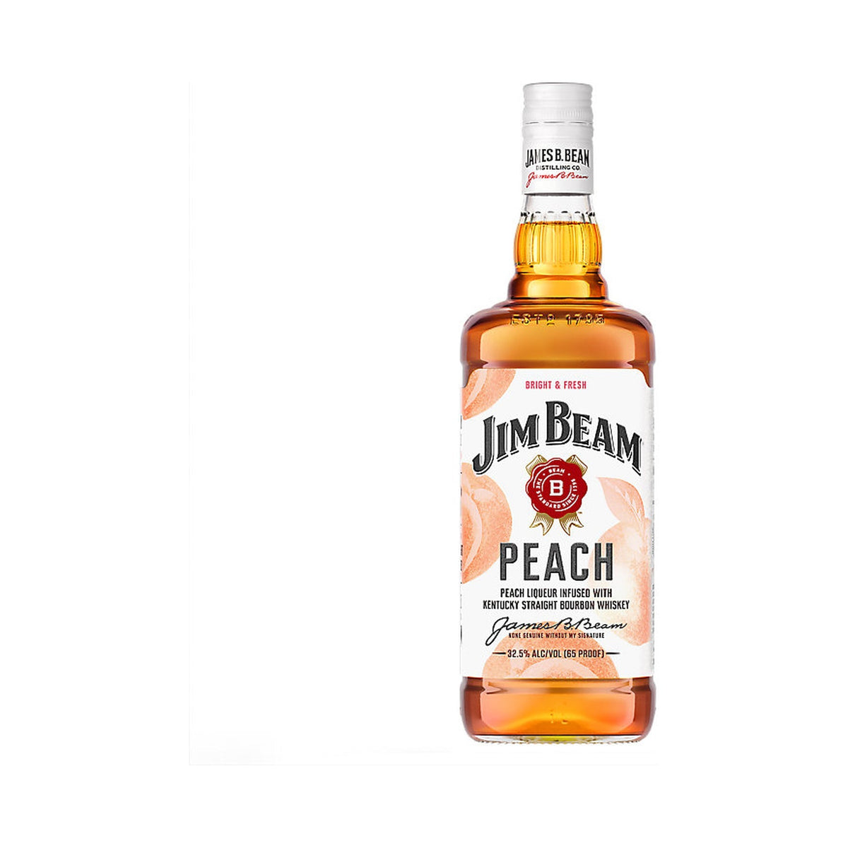 Jim Beam Peach Flavored Whiskey 1L