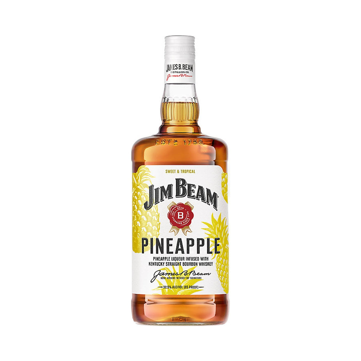 Jim Beam Pineapple Flavored Whiskey 1.75L