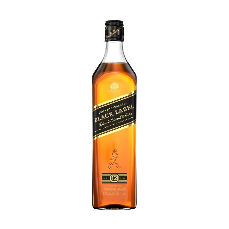 Johnnie Walker Scotch Black Label 12 Year (750ml)