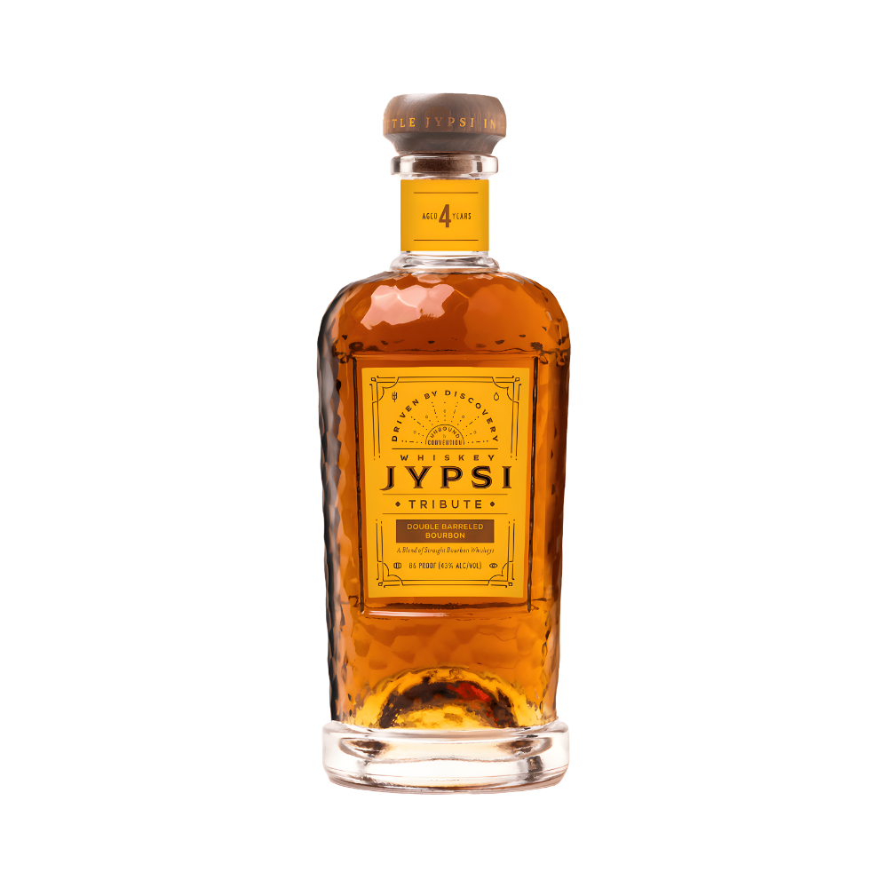 Jypsi Tribute Double Barreled Bourbon 4 year 750 ML