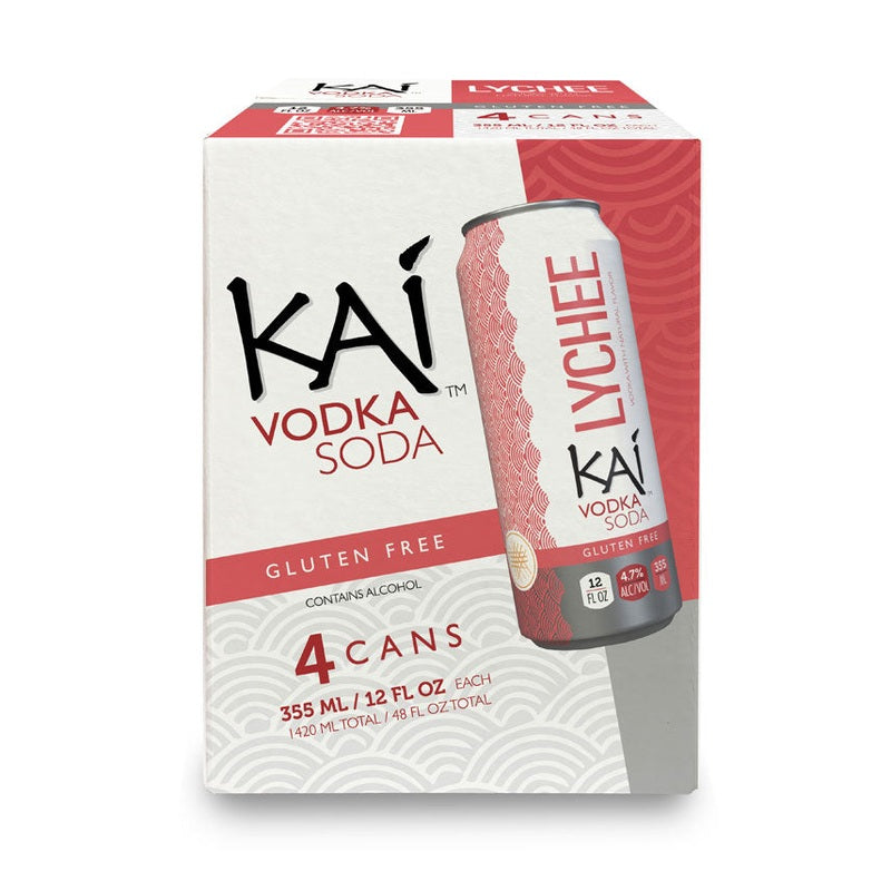 Kai Spirits Lychee Vodka Soda 4-Pack