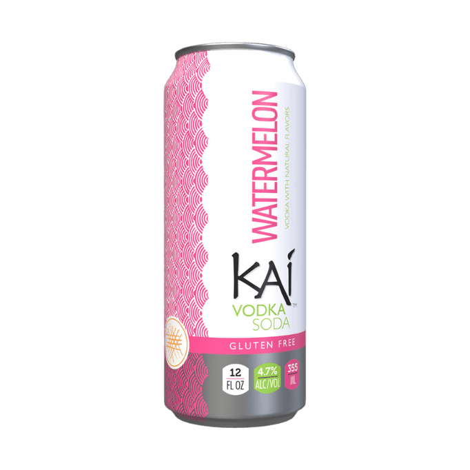 Kai Spirits Watermelon Vodka Soda 6-Pack Case
