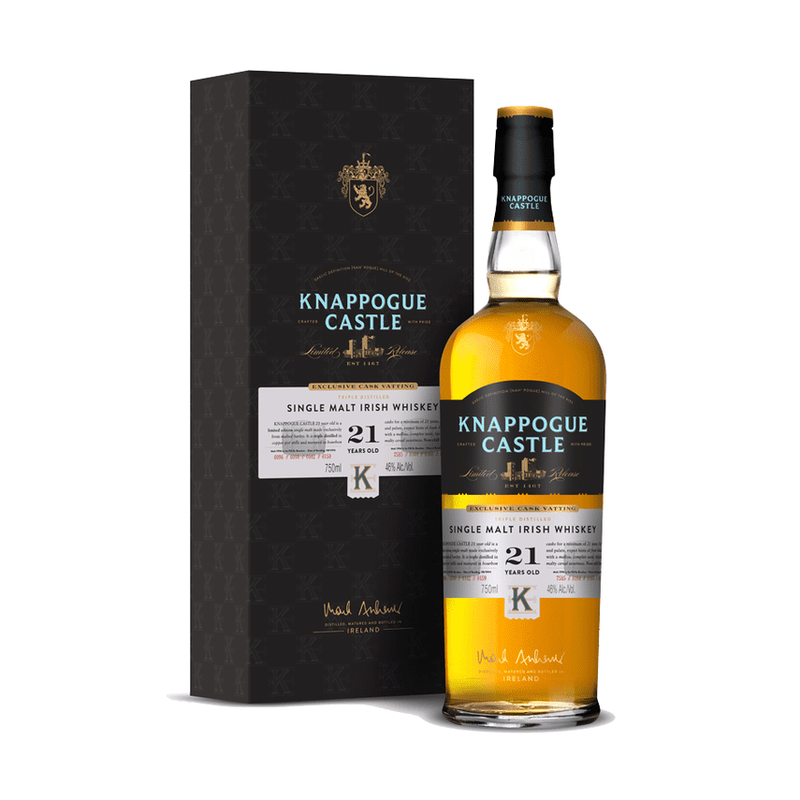 Knappogue Castle 21 YO Irish Single Malt Whiskey (750mL)