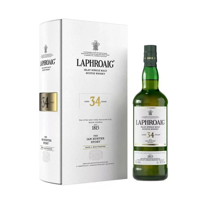 Laphroaig 34 Year Old 'The Ian Hunter Story Book 4: Malt Master' Islay Single Malt Scotch Whisky