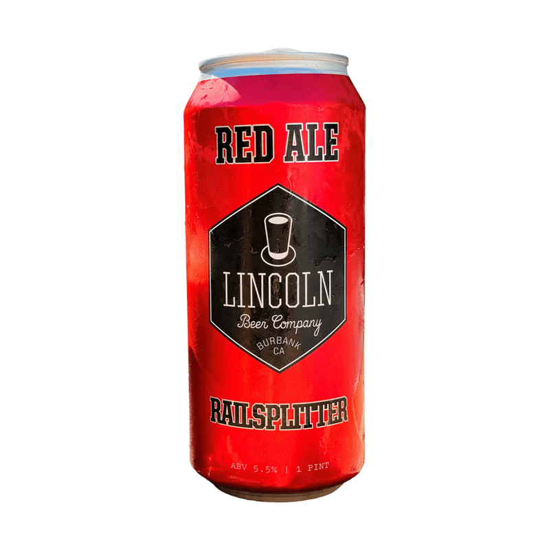 Lincoln Beer Co. Railsplitter Red Ale Beer 4-Pack