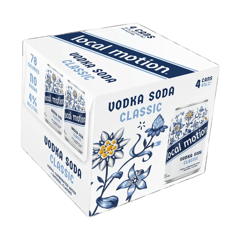 Local Motion Classic Vodka Soda 4-Pack