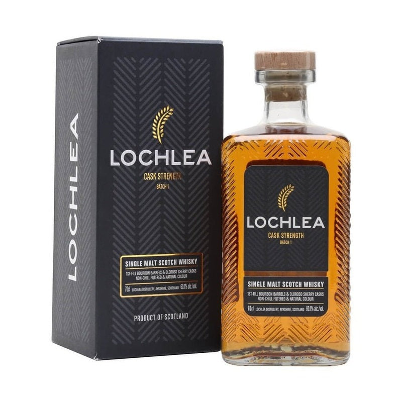 Lochlea Cask Strength Single Malt Scotch Whisky