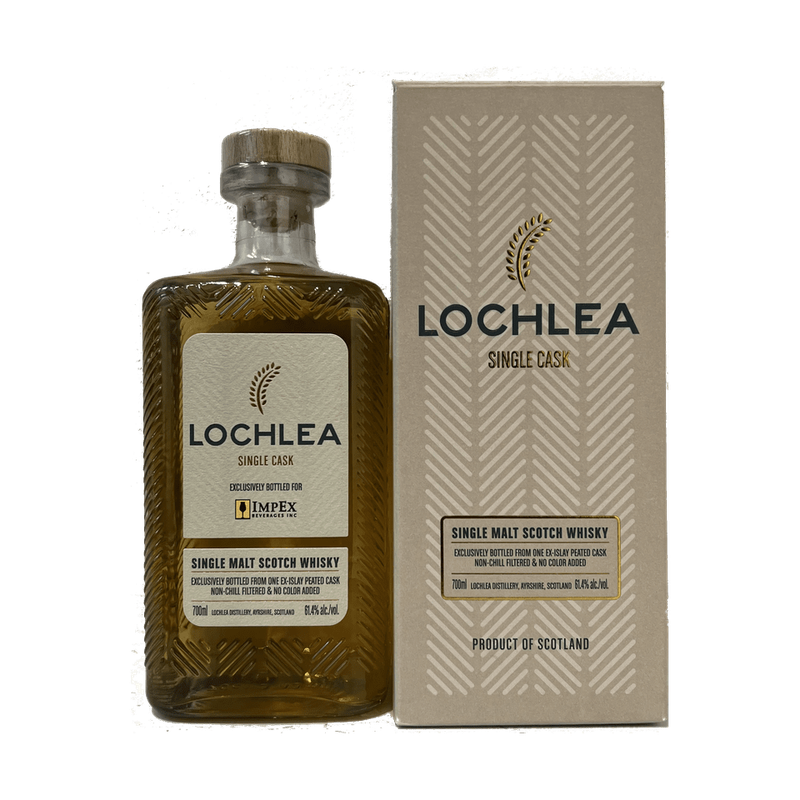 Lochlea Ex-Islay Peated Cask Single Cask Single Malt Scotch Whisky