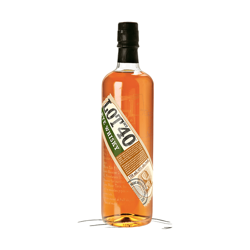 Lot No 40 Canadian Rye Whisky (750ml)