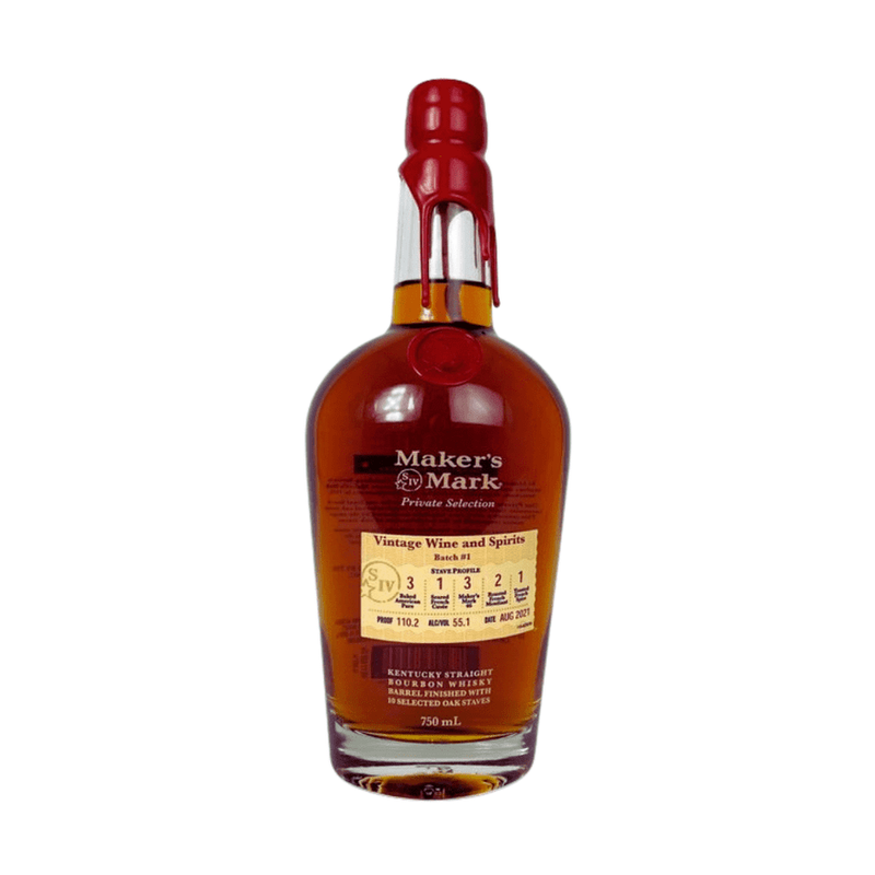 Maker's Mark Cask Strength Kentucky Straight Bourbon Whiskey Private Wood Finish Selection