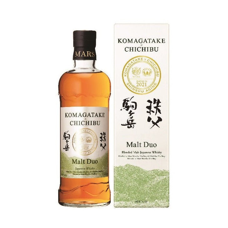 Mars Komagatake x Chichibu Malt Duo 2021 Blended Japanese Whisky