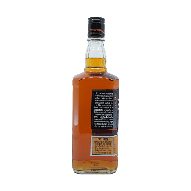 McAfee Brothers Benchmark Full Proof Extra Strong Kentucky Straight Bourbon Whiskey