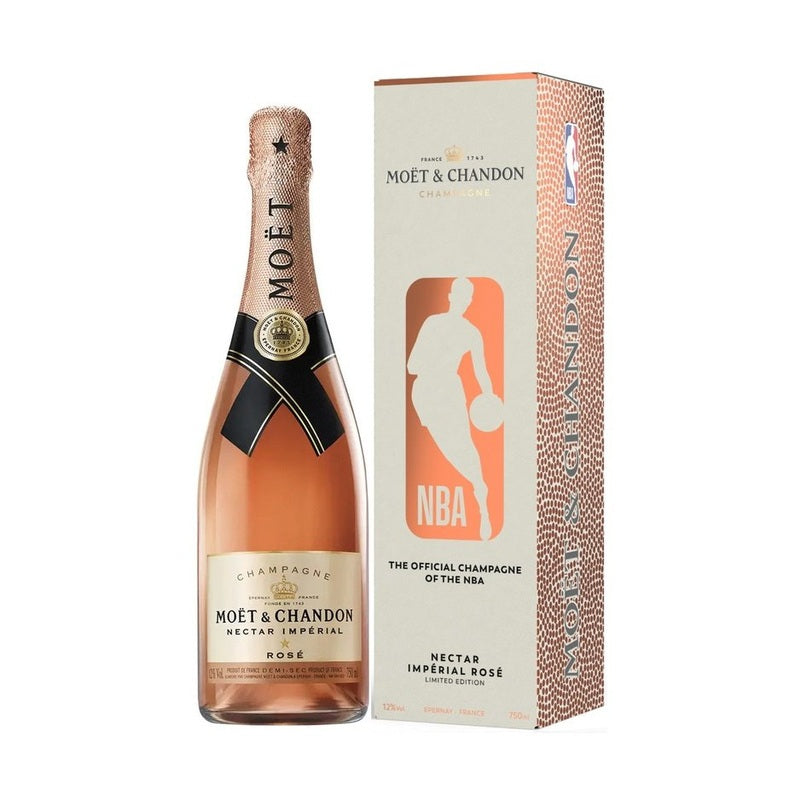 Mo‰t & Chandon Nectar Imp‚rial Ros‚ Champagne NBA Gift Box