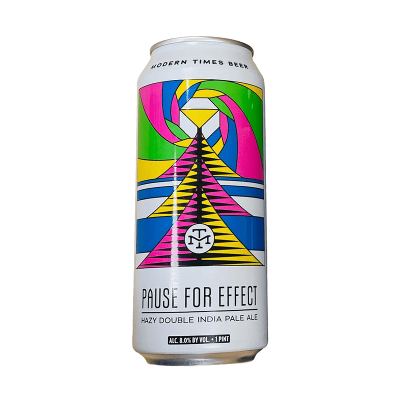 Modern Times 'Pause for Effect' Hazy Double IPA Beer 4-Pack