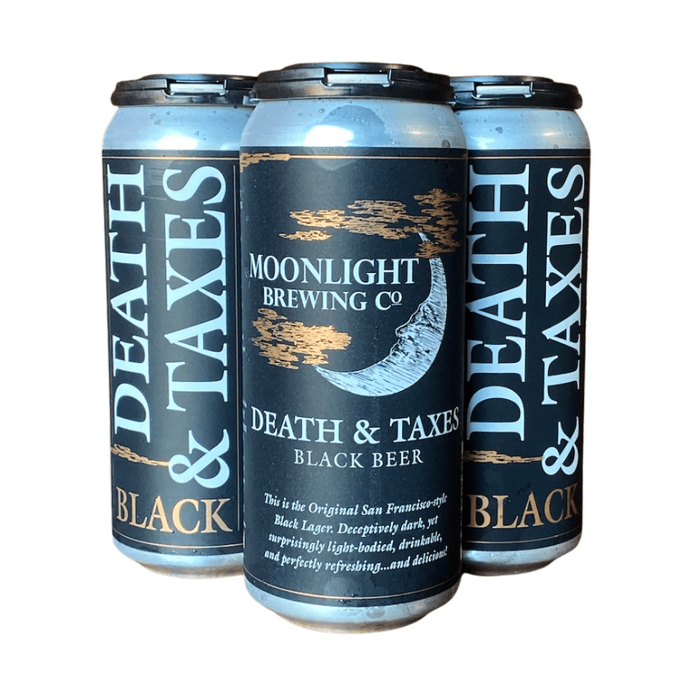 Moonlight Brewing Co. 'Death & Taxes' Black Beer 4-Pack