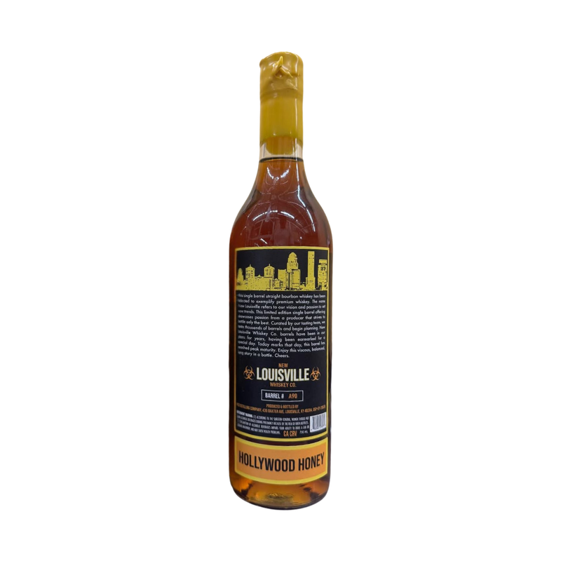 New Louisville Hollywood Honey Hazmat 10 Year Single Barrel Straight Bourbon