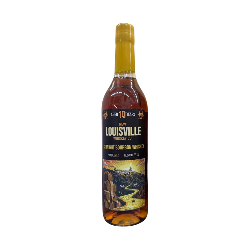 New Louisville Hollywood Honey Hazmat 10 Year Single Barrel Straight Bourbon