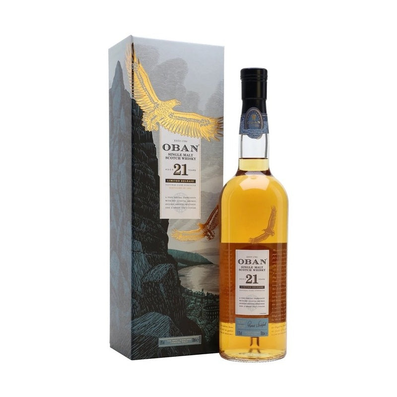 Oban 21 Year Old Cask Strength Single Malt Whisky (750mL)