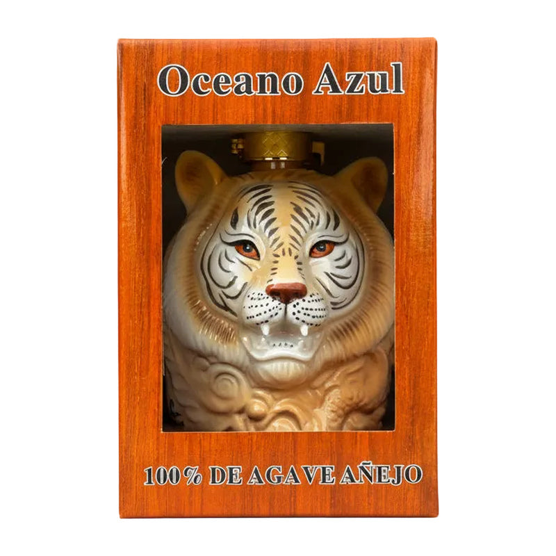 Oceano Azul White Tiger Añejo Tequila 1L