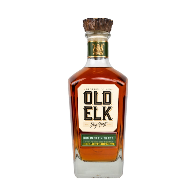 Old Elk Rum Cask Finish Straight Rye Whiskey