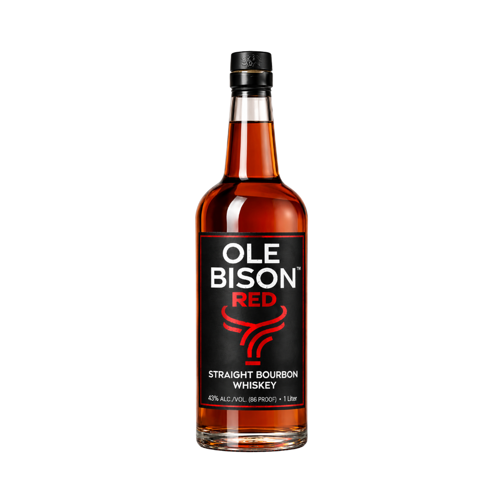Ole Bison Red Bourbon Whiskey (1L)