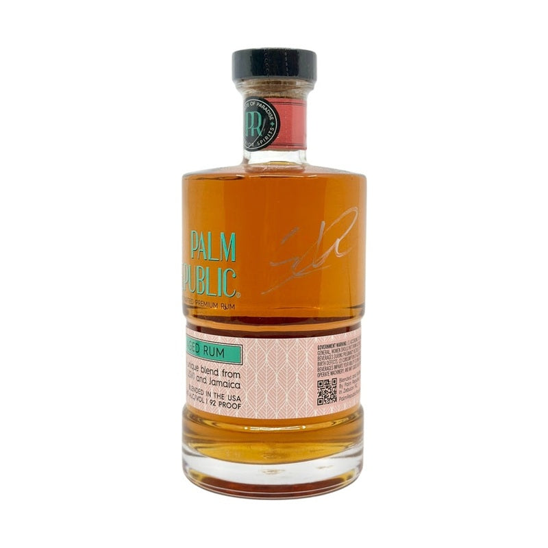 Palm Republic Aged Rum Signed by Eric Winter
