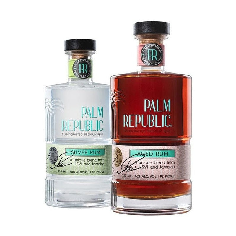 Palm Republic 'Silver & Aged Rum Bundle' Signed by Eric Winter