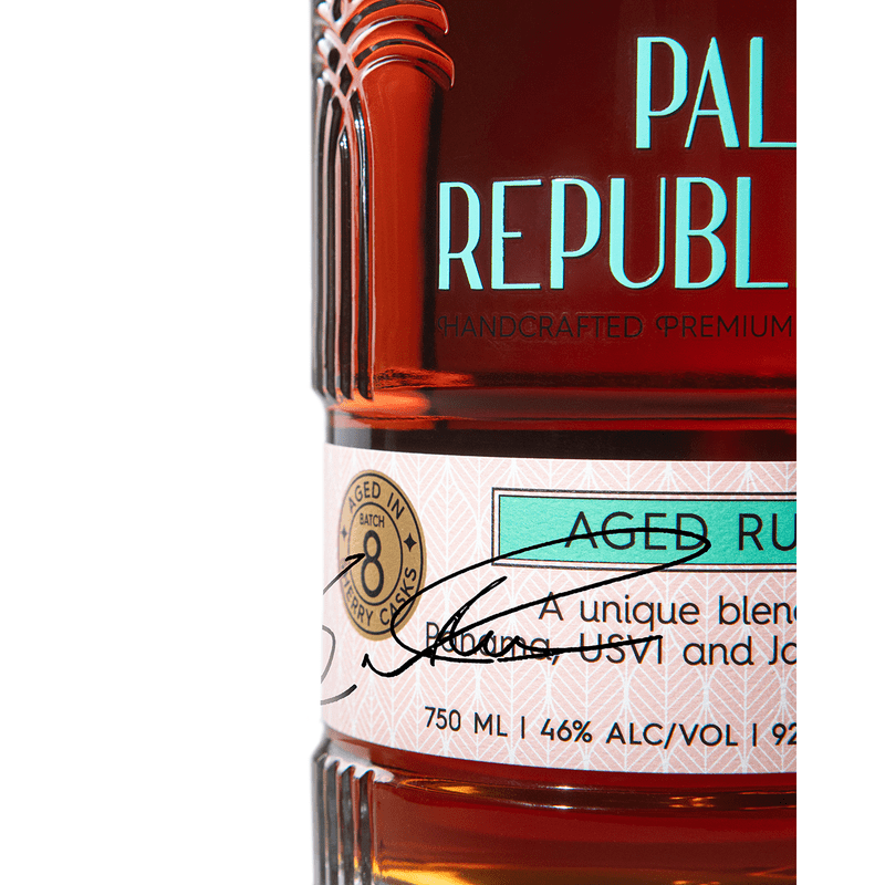 Palm Republic 'Silver & Aged Rum Bundle' Signed by Eric Winter