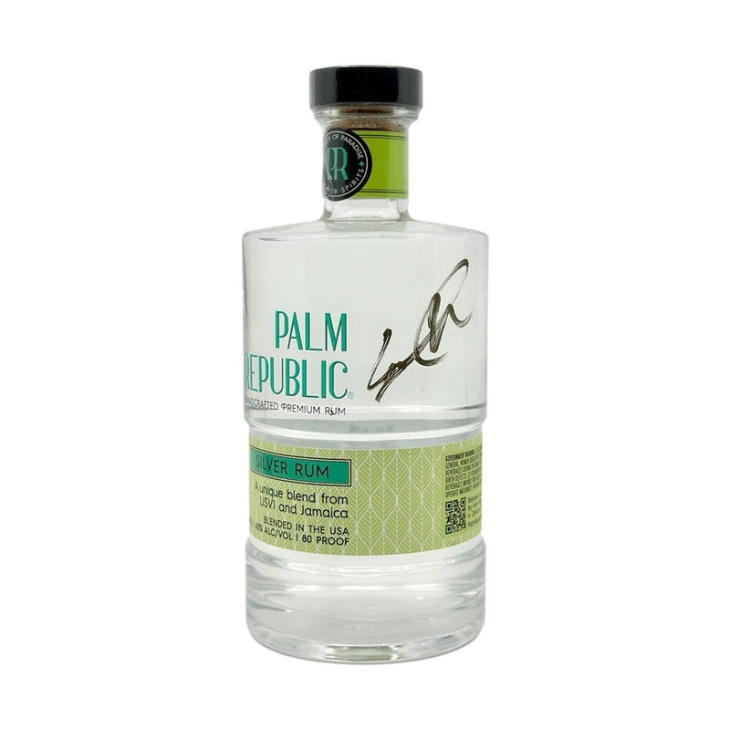 Palm Republic Silver Rum Signed by Eric Winter