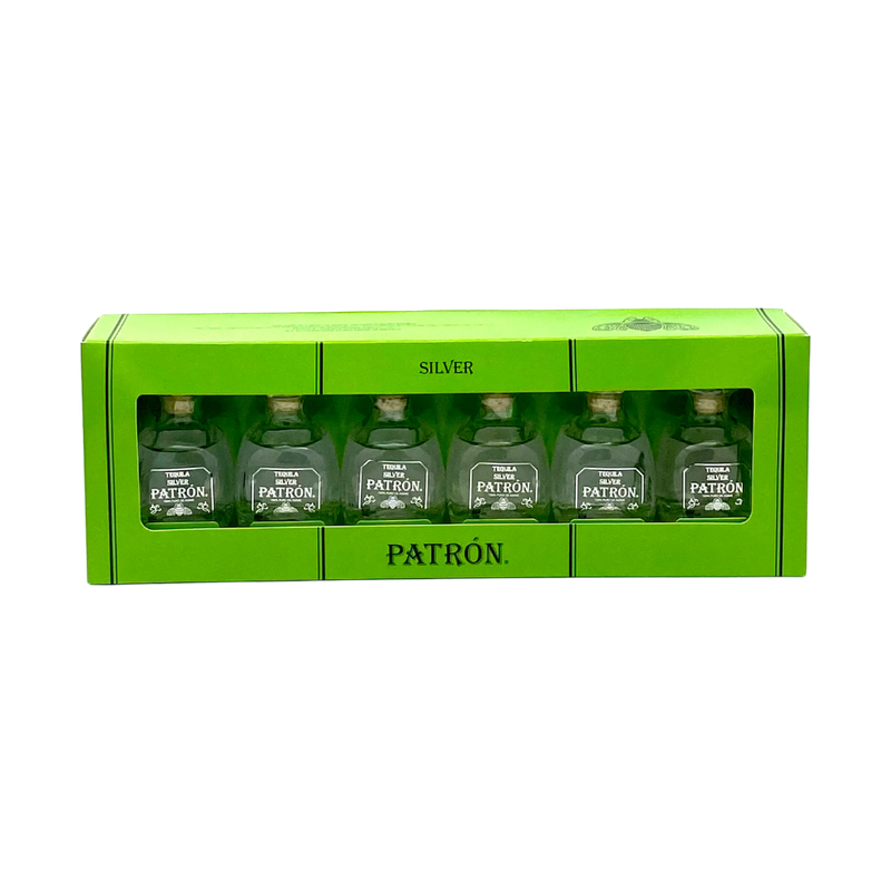Patrón Silver Tequila 6-Pack 50ml
