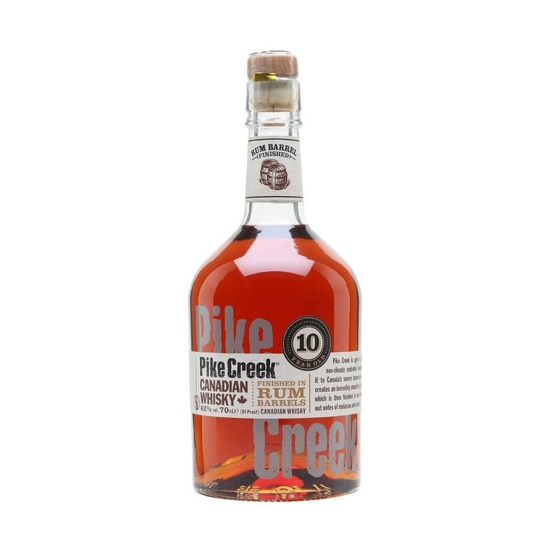 Pike Creek 10 Year Old Rum Barrel Finished Canadian Whisky