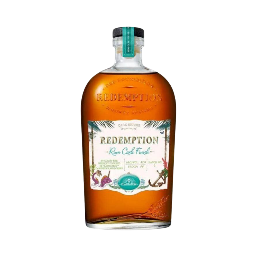 Redemption Rum Cask Finish Straight Rye Whiskey