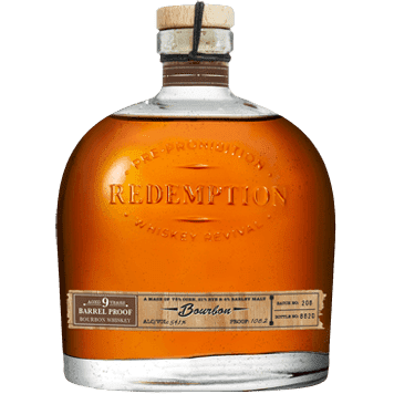 Redemption Rye Whiskey Barrel Proof 9 Year (750ml)