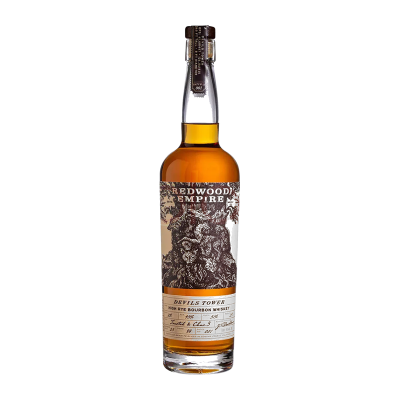 Redwood Empire Devils Tower High Rye Bourbon 750ml