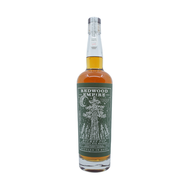Redwood Empire 'Rocket Top' Bottled in Bond Straight Rye Whiskey