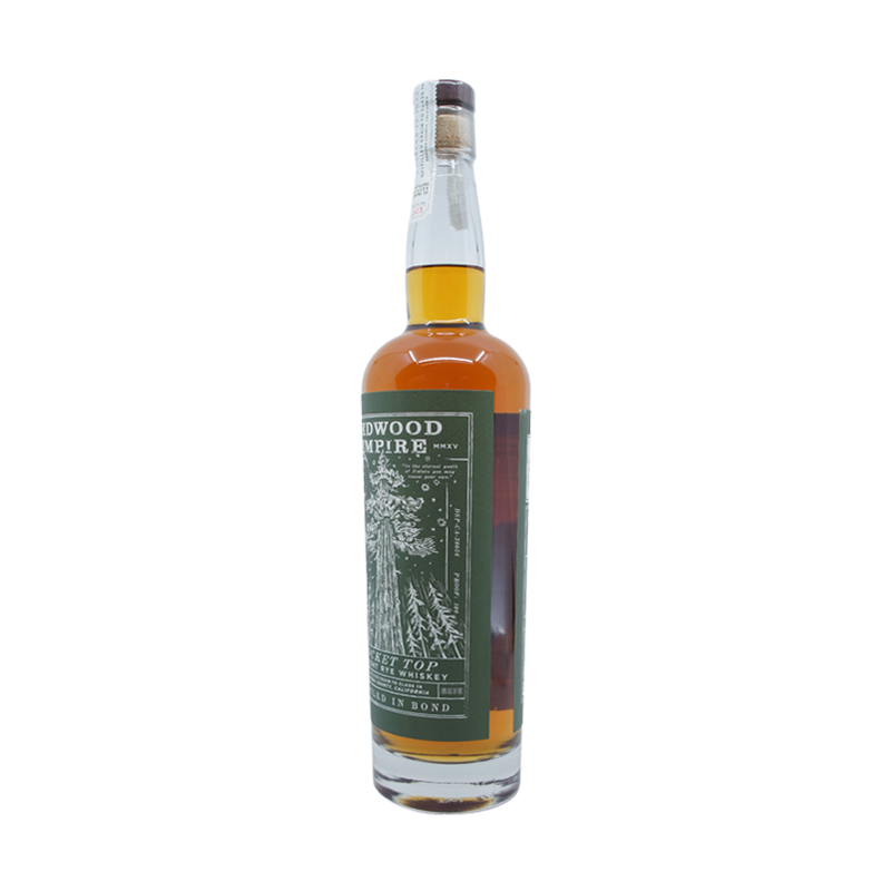 Redwood Empire 'Rocket Top' Bottled in Bond Straight Rye Whiskey