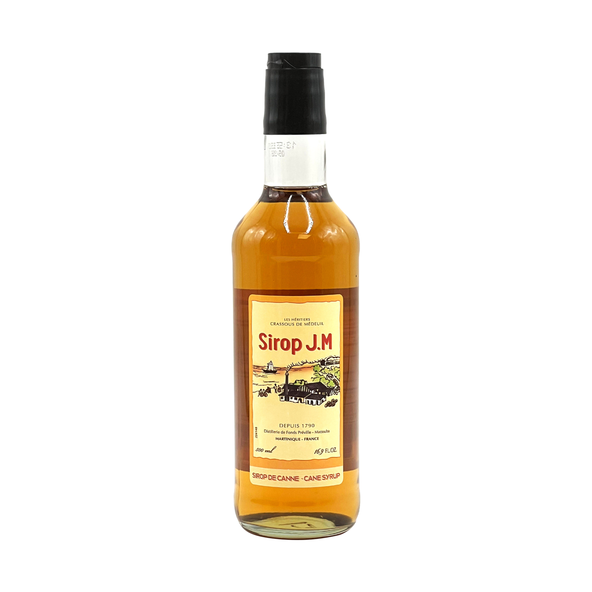 Rhum J.M Sirop de Canne Cane Syrup 500ml