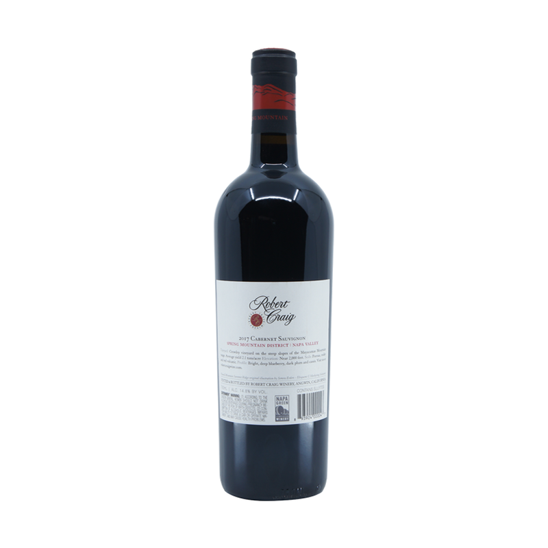 Robert Craig Cabarnet Sauvignon 2017
